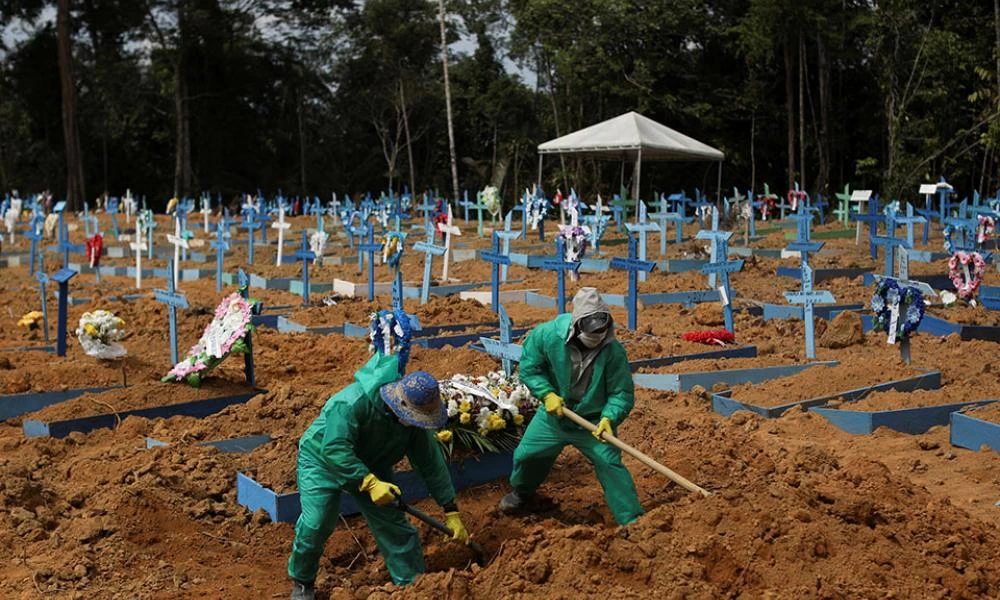 Ο κορονοϊός «σαρώνει» τη Βραζιλία- 2922 νέοι θάνατοι